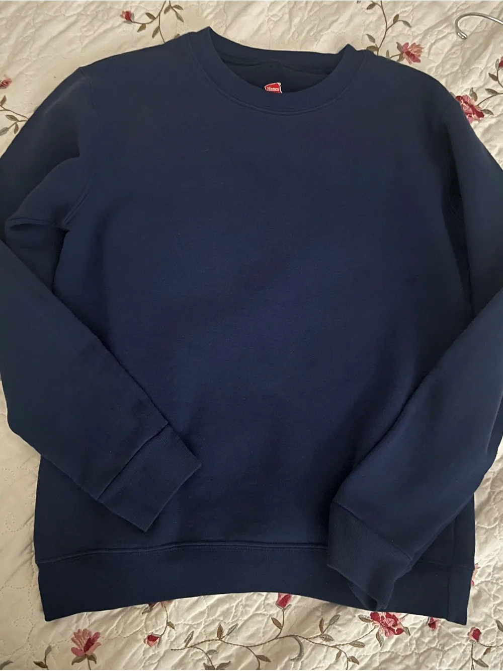Hanes Navy Crewneck Sweatshirt